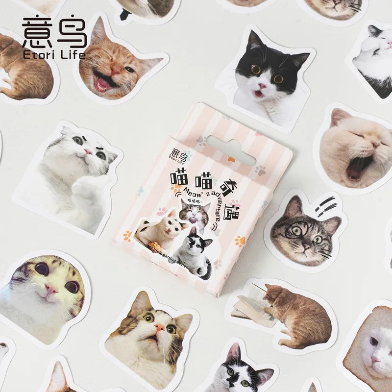 46pcs Halloween Sticker Pack DIY Material Decorative Stationery Album Diary Cup Notebook Mobile Phone Toy Scrapbook