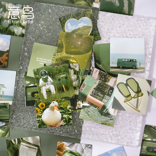 46pcs Halloween Sticker Pack DIY Material Decorative Stationery Album Diary Cup Notebook Mobile Phone Toy Scrapbook