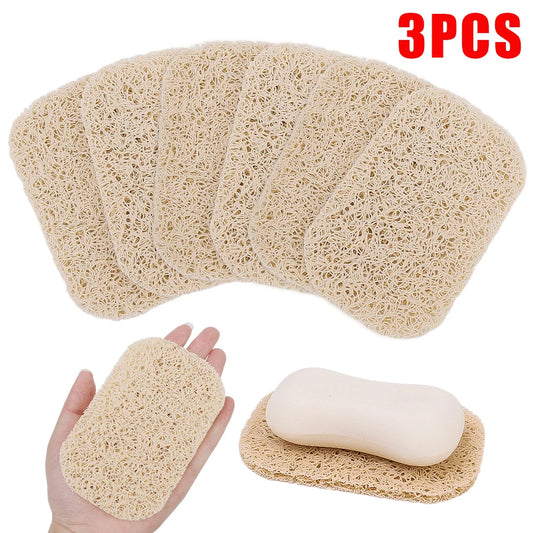 3/1pcs Soap Saver Pads Anti Slip Soap Saver Holder Reusable Keep Soap Dry Shower Supplies for Hotel Kitchen Bathroom Travel