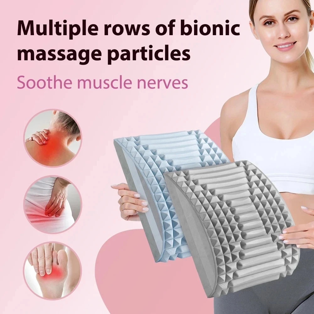 Back & Neck Massager – Improves Blood Flow, Relieves Muscle Pain & Stress, Posture Correction, Durable EVA Foam