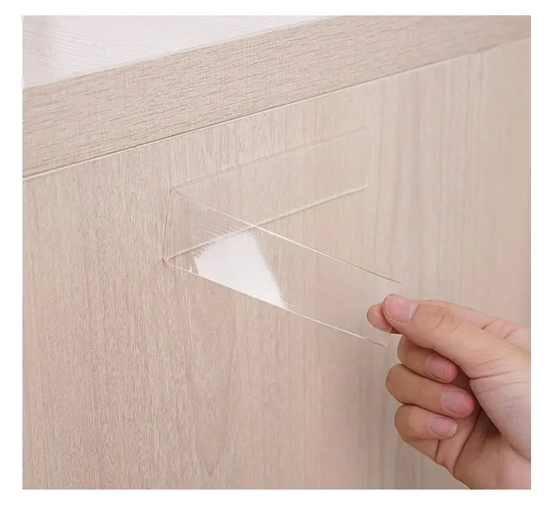 Nano Double Sided Adhesive Tape Extra Strong Glue Double Face Nano Tape Ultra-strong Reusable Waterproof Traceless Tape Strip