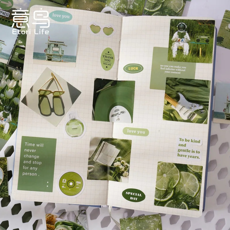 46pcs Halloween Sticker Pack DIY Material Decorative Stationery Album Diary Cup Notebook Mobile Phone Toy Scrapbook