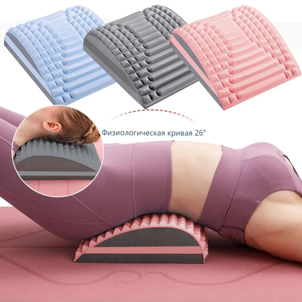Back & Neck Massager – Improves Blood Flow, Relieves Muscle Pain & Stress, Posture Correction, Durable EVA Foam