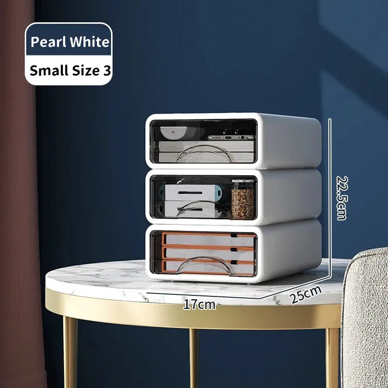 Storage Drawers Desk Organizer Box Desk Stationery Drawer Storage Toiletries Organizer Box Clutter Desk Shelving Home Storage