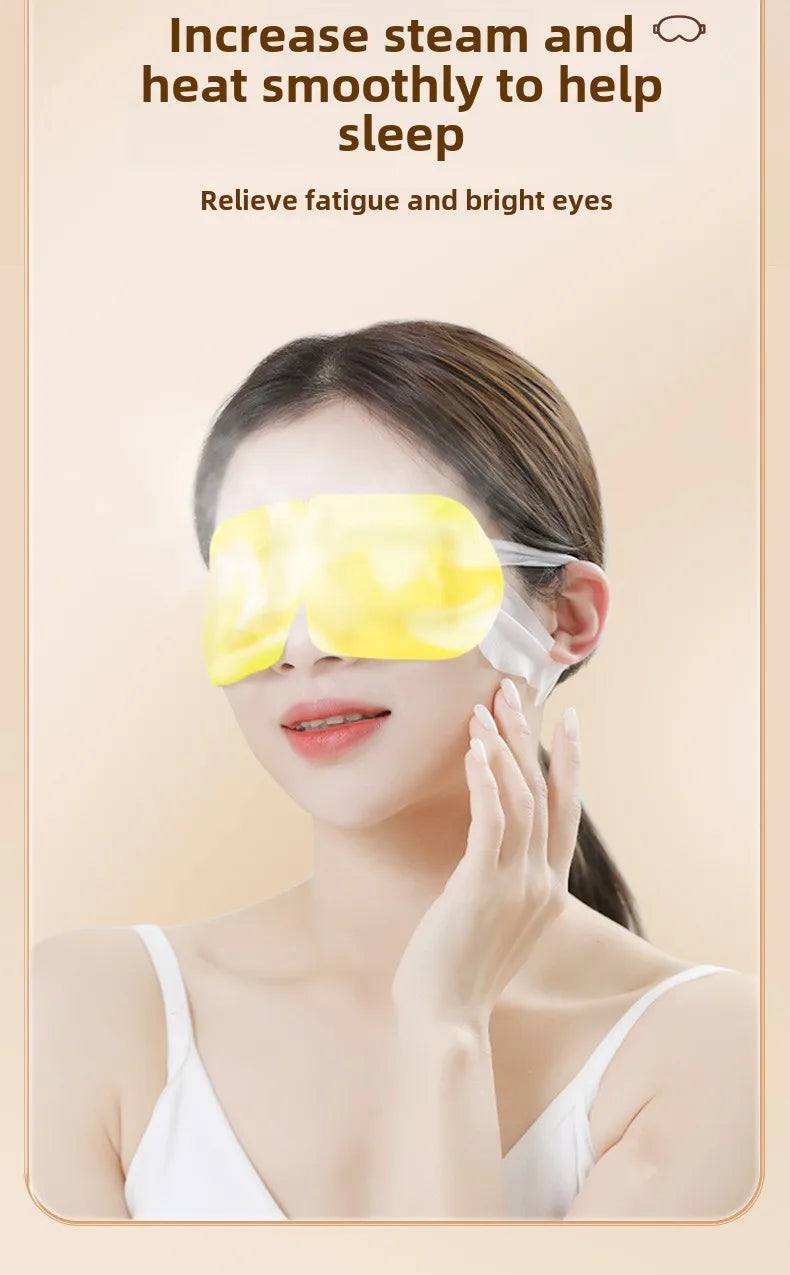 10pcs/box Wholesale of Sleep Steam Blindfold Eye Patch Relieves Eye Fatigue and Fever Source Manufacturer of Steam Blindfold