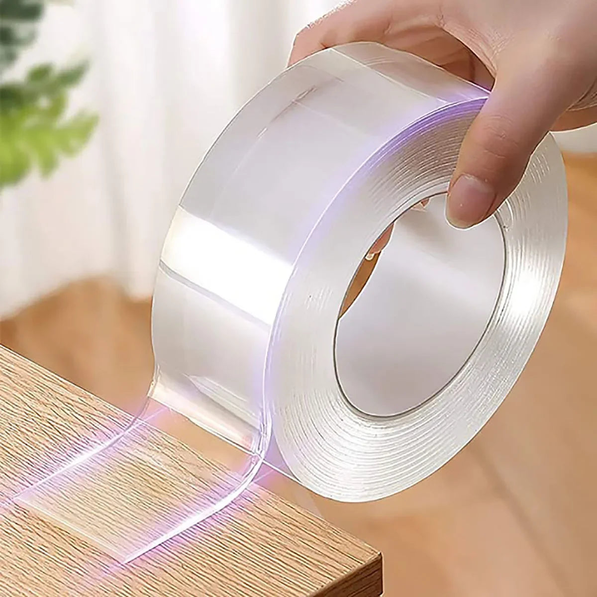 Nano Double Sided Adhesive Tape Extra Strong Glue Double Face Nano Tape Ultra-strong Reusable Waterproof Traceless Tape Strip